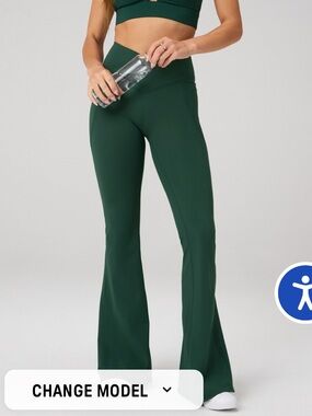 Fabletics Everpine Oasis PureLuxe High-Waisted Crossover Flare